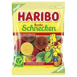 HARIBO Bunte Schnecken Fruchtgummi 160,0 g, 1 Pack