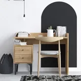 CaliCosy Dec0087 Schreibtisch 100 x 80 x 45 cm Braun