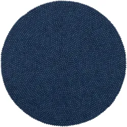 myfelt Alva Filzkugelteppich rund Ø 70cm