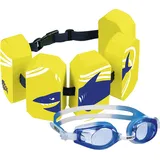 Beco Schwimmgürtel (gelb + Schwimmbrille blau)