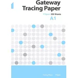 Gateway A2 112 g/m2 250 Blatt Natur Transparentpapier A3