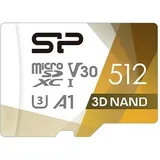 Silicon Power Superior Pro microSDXC, U3, UHS-I), Speicherkarte, Mehrfarbig