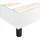 vidaXL Boxspringbett 100 x 200 cm Weiß