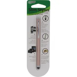 InLine Stylus für Smartphone und Tablet rosa