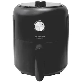 Michelino Heißluftfritteuse 2,6 Liter 1000W schwarz