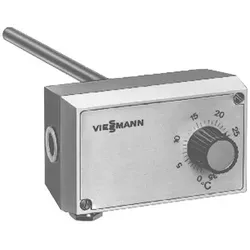 Viessmann Temperaturregler für Schwimmbecken mit Tauchhülse aus Edelstahl 7009432