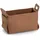 Zeller Aufbewahrungskorb Filz 29 x 15 x 17,5 cm cognac