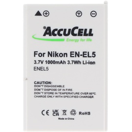 AccuCell Akku passend für Nikon EN-EL5, Duracell CP1