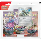 Pokémon Pokémon-Sammelkartenspiel: 3er-Pack Karmesin & Purpur – Gewalten der Zeit: Mopex (3 Boosterpacks & 1 holografische Promokarte)