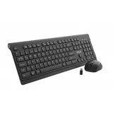 inca IWS-519 Wireless Tastatur Maus Set wireless Set, Bluetooth Multimedia-Tastatur und Maus Set
