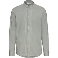 Almsach Trachtenhemd Karo-Stehkragenhemd Slim grün M
