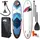 F2 PEAK 10,8 Stand Up Paddleboard SUP 329 x 81 cm blau