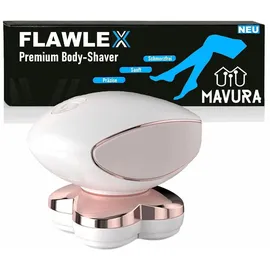 MAVURA Haarentferner Epilierer Weiß/Rosa