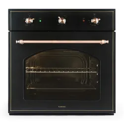 Klarstein Vilhelmine Backofen 55 l Einbau Energieeffizienzklasse A schwarz Schwarz