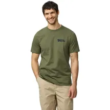 Fjällräven Swedish Forest Kurzarm-t-shirt - Laurel Green - XL