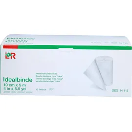 Lohmann & Rauscher Idealbinde Lohmann 5mx10cm, mit Schlingkanten Zellgl. 14113 10 cm 10 Stück