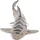 Papo Pabo 56056 Leopardenhai 14 cm - Grau