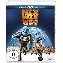 Nix wie weg - vom Planeten Erde  (inkl. 2D-Version) [3D Blu-ray] (Neu differenzbesteuert)
