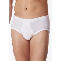 SCHIESSER Herren, Gr. 12, 1 Stk., weiß 100% Baumwolle, unifarben, weiß, NOS