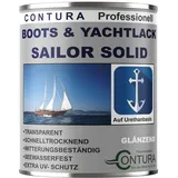 Bootslack Yachtlack glänzend Contura Holzlack Thekenlack Klarlack Außen Holzschutz (750ml.)