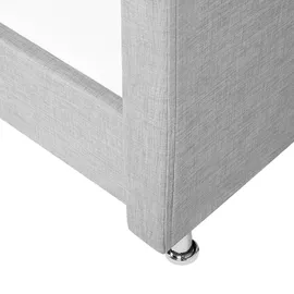 Beliani METZ mit Lattenrost 90 x 200 cm