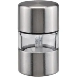 Haushalt International Mini Salz-/Pfeffermühle Salzstreuer Pfefferstreuer Edelstahl