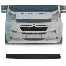Omac Motorhaube Deflektor Insekten Steinschlagschutz kompatibel mit FIAT Ducato 2006-2014 Dunkel
