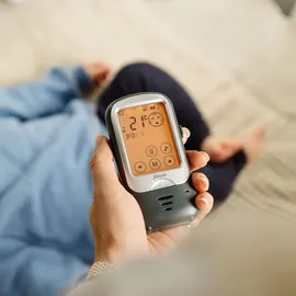 Alecto DBX68GS - Babyphone für den Außenbereich mit langer Reichweite, anthrazit