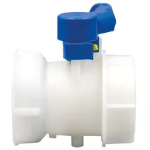 stabilo-sanitär IBC Hahn S100x8 Absperrhahn blau