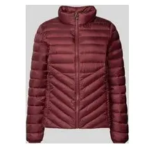 s.Oliver Slim Fit Steppjacke mit Stehkragen, Bordeaux, 32