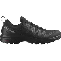 Salomon X Braze Gore-Tex Wasserdichte Herren Outdoorschuhe, Outdoor-bereit, Sportliches Design, Vielseitiger Einsatz, Black, 44 2/3