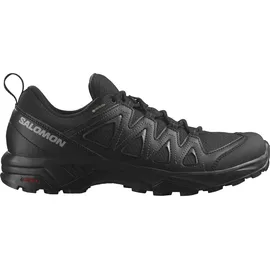 Salomon X Braze Gore-Tex Wasserdichte Herren Outdoorschuhe, Outdoor-bereit, Sportliches Design, Vielseitiger Einsatz, Black, 44 2/3