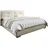 Mirjan24 Polsterbett mit Bettkasten Lazio, Stilvoll Doppelbett, Lattenrost ist im Bettkasten integriert, Gasdruckfeder (Farbe: Soft 033, Größe: 1... - Beige