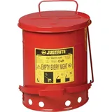 ASECOS Sicherheitssammelbehälter 80 l Stahlblech D470xH600mm Rot