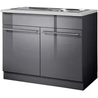 WIHO KÜCHEN Spülenschrank »Chicago«, 100 cm breit, inkl. Einbauspüle