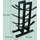 Relaxdays Weinregal 41 x 30 x 14,5 cm Schwarz