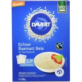 Davert Basmati-Reis im Kochbeutel, 6er Pack (6 x 250 g) - Bio