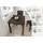 woodroom Kota 70 x 75 x 70 cm schwarz