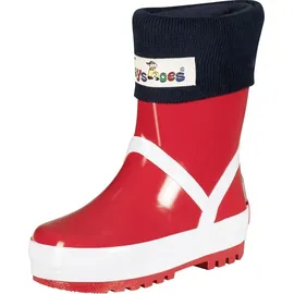 Playshoes Fleece-Stiefel-Socke Blau 22