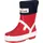 Playshoes Fleece-Stiefel-Socke Blau 22