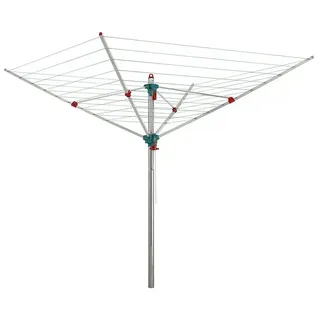 Blome Wäschespinne Easy  (Länge Wäscheleine: 50 m, Belastbarkeit: 4 Waschmaschinenfüllungen, Durchmesser offen: 2,64 m)