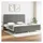 vidaXL Bettgestell 180 x 200 cm Dunkelgrau