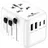 Offgridtec Reiseadapter Universal Weltweit 2x USB-A und 2x USB-C Weiss