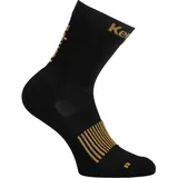 Kempa Logo Classic Sport-Socken Schwarz/Gold 41-45