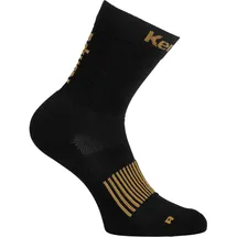 Kempa Logo Classic Sport-Socken Schwarz/Gold 41-45