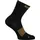 Kempa Logo Classic Sport-Socken Schwarz/Gold 41-45
