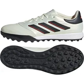 adidas Copa Pure II League TF Fußballschuh Ivory / Core Black / Solar Red 39 1/3