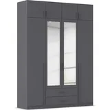Rauch Wäscheschrank GAMMA 181 x 248 x 54 cm Grau