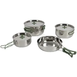Bo-Camp Travel Topf-Set 4-tlg. Kochtopf