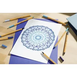 Stabilo point 88 Fineliner farbsortiert 0,4 mm, 25 St.